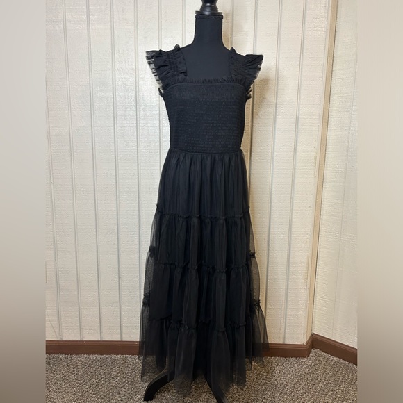 Baltic Born Black Midi Dress - Picture 8 of 8